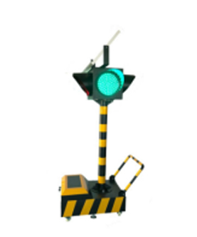 曲松太阳能移动信号灯