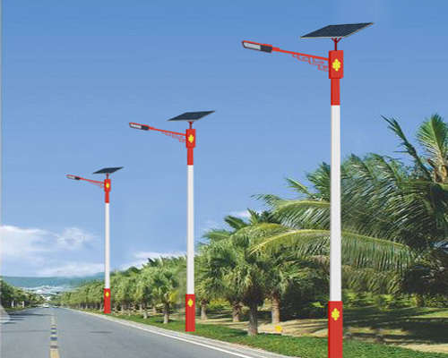 曲松民族特色路灯