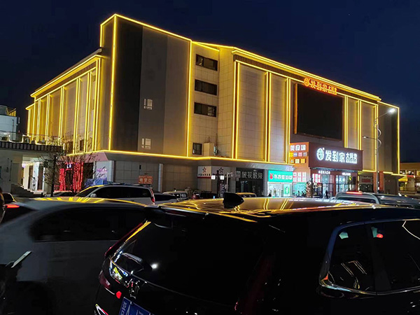 曲松楼体亮化 曲松楼体亮化